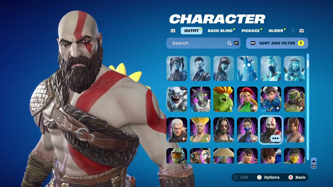 Тур по шкафчикам скинов Fortnite (2025) 1400 скинов