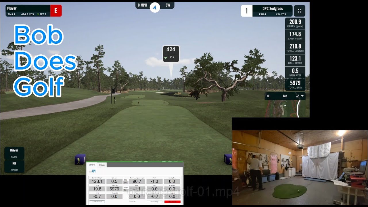 garage golf: GS Pro : Garmin R10