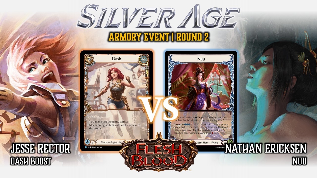 Silver Age Format Armory Tournament | Round 2 | Flesh and Blood TCG