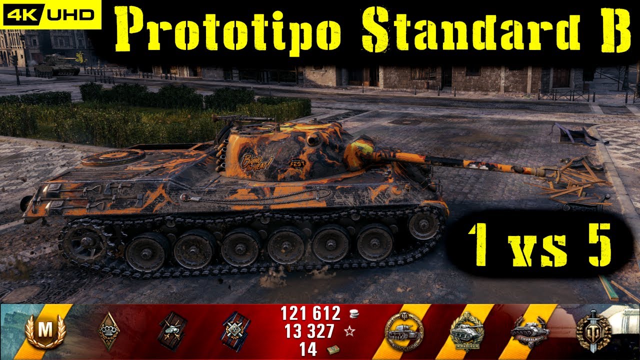 World of Tanks Prototipo Standard B Replay - 8 Kills 5.5K DMG(Patch 1.6.1)