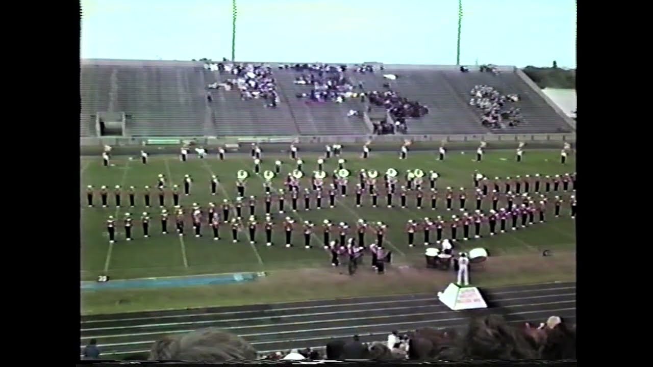 La Porte High School Band 1987 - UIL 5A State Marching Contest Prelims