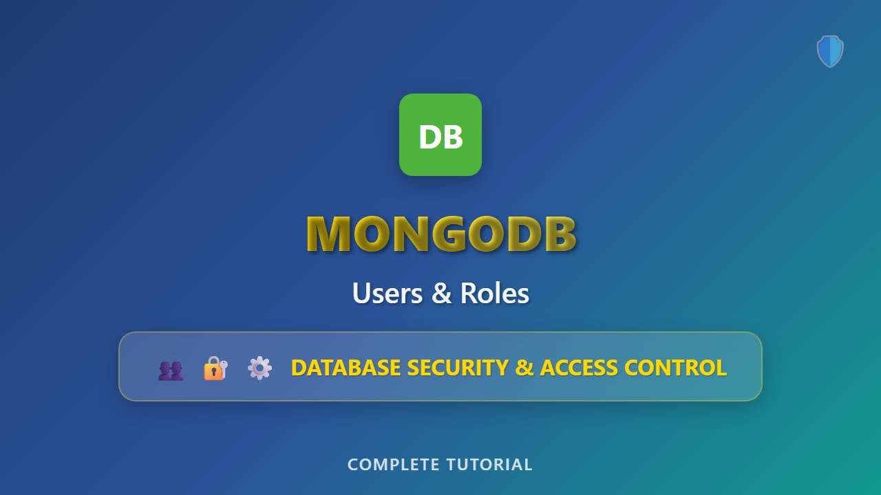 🔐 MongoDB: User and Role Management for Database Security