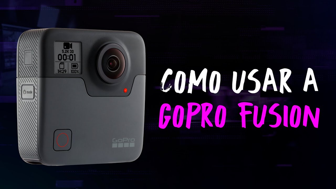Como gravar e Editar com a GoPRO FUSION