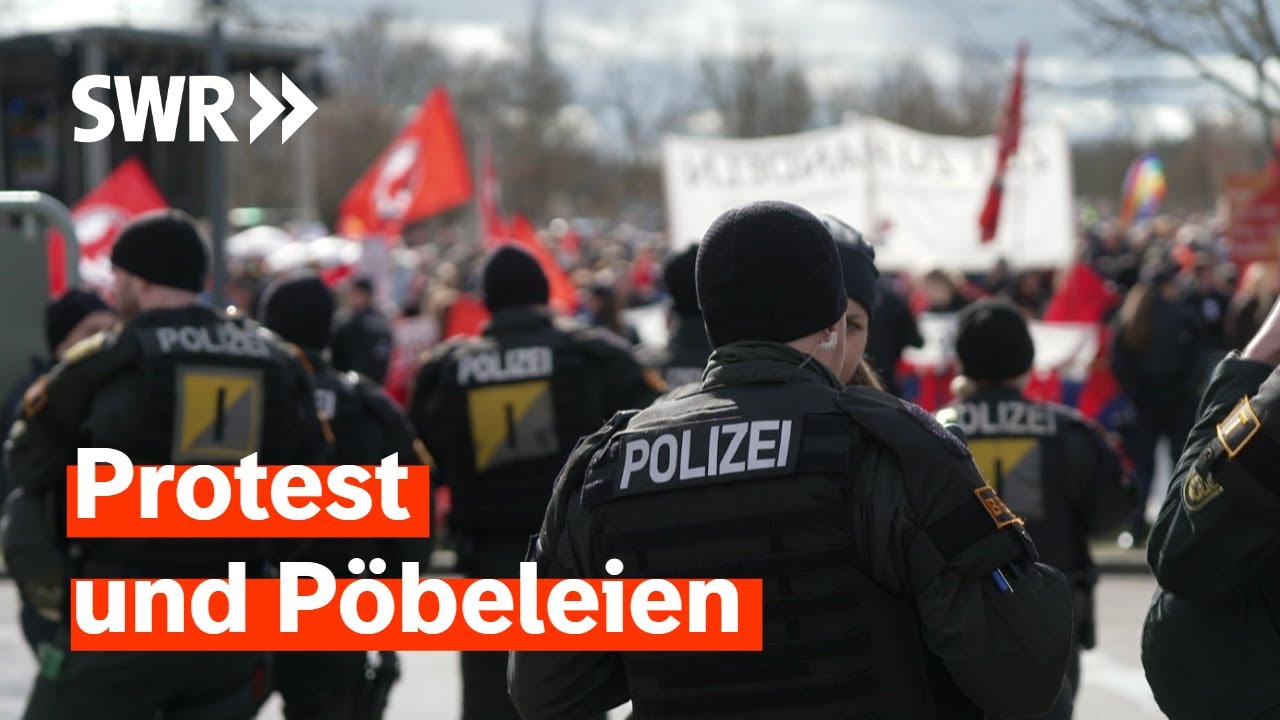Mit der Polizei beim Parteitag der AfD – Blick hinter die Kulissen | Zur Sache! Baden-Württemberg