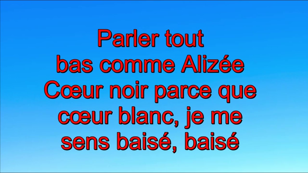 Bouss - Parler tout bas (Version Karaoké)
