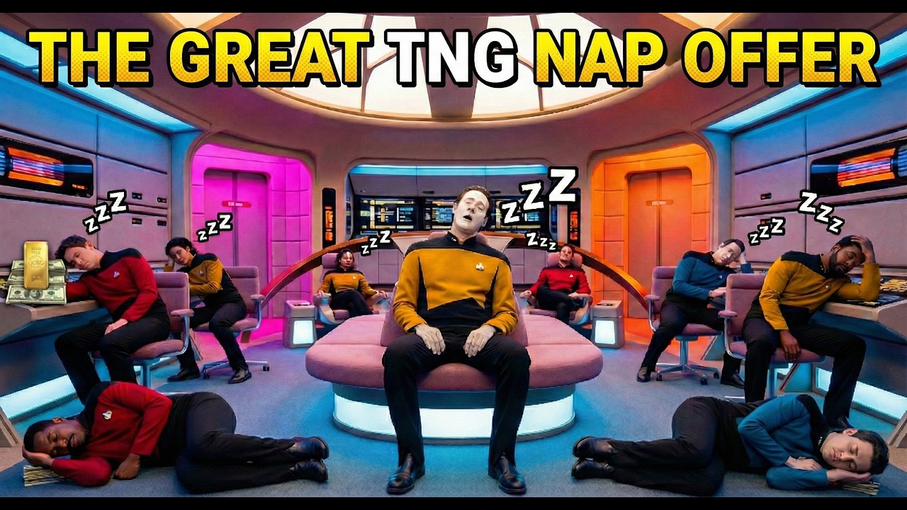 Brent Spiner Tried to PAY the Entire Star Trek Crew to Take a Nap