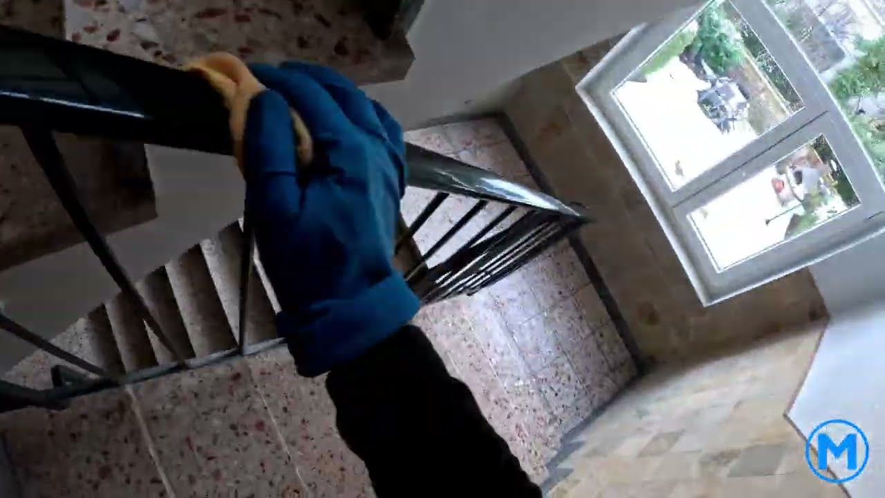 Hausmeisterservice Frankfurt Treppenhausreinigung - stairwell cleaning  - limpieza de escaleras