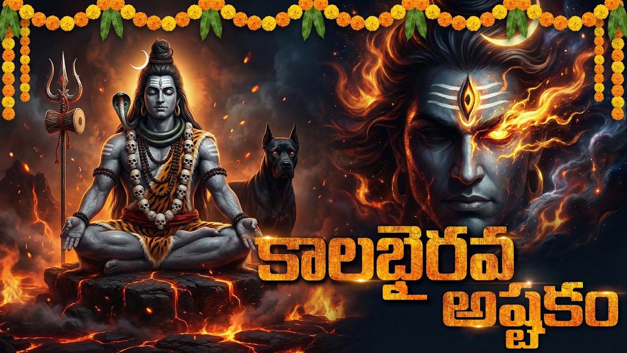కాలభైరవ అష్టకం వింటే అడ్డంకులు, కష్టాలు పోతాయి | Kalabhairava Ashtakam | Monday Shiva Bhakti Songs