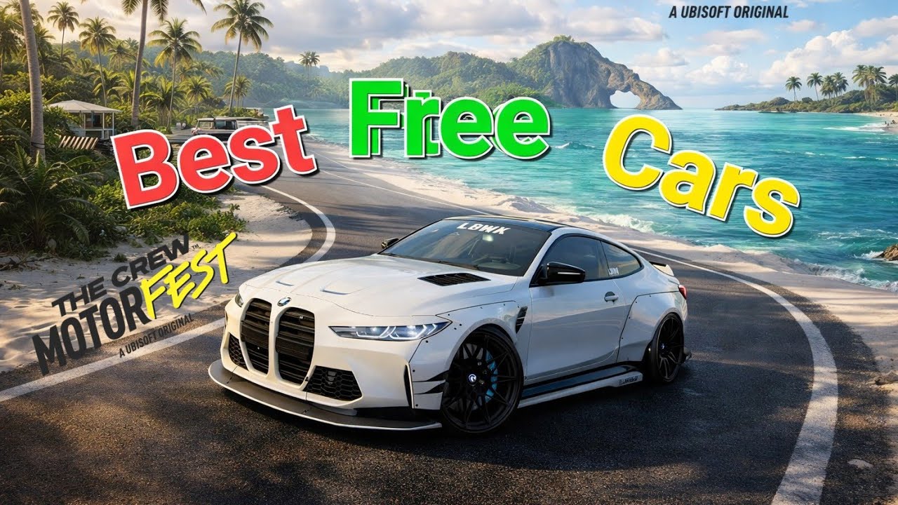 ТОП-10 лучших автомобилей, которые вы можете получить бесплатно на THE CREW MOTORFEST🏁