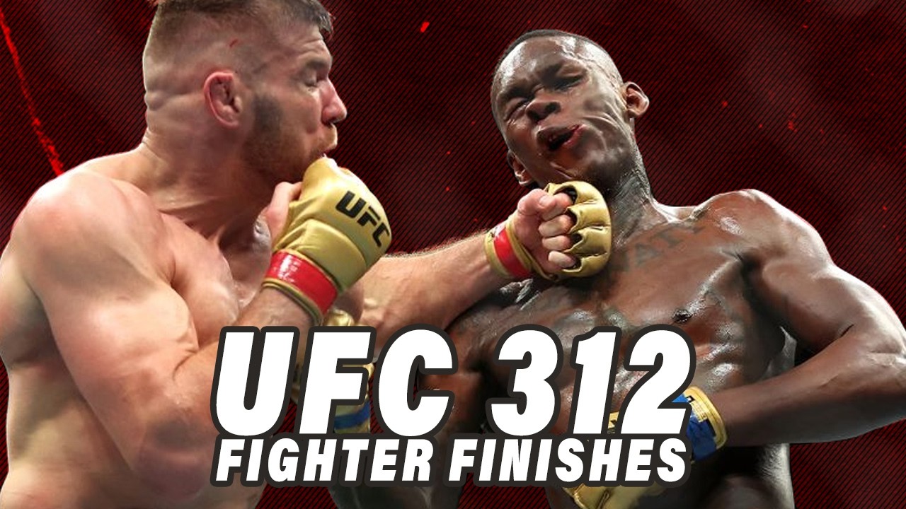 UFC 312 Fighters EVERY Knockout & Submission
