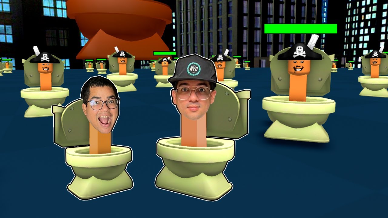 VIRAMOS PRIVADAS E NOS INFILTRAMOS NO MUNDO DO SKIBIDI TOILET!!