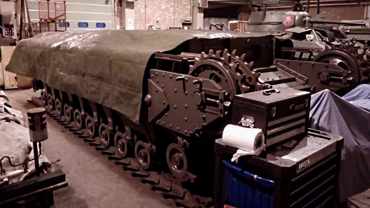 A Look at the Churchill Mk IV Minotaur Restoration