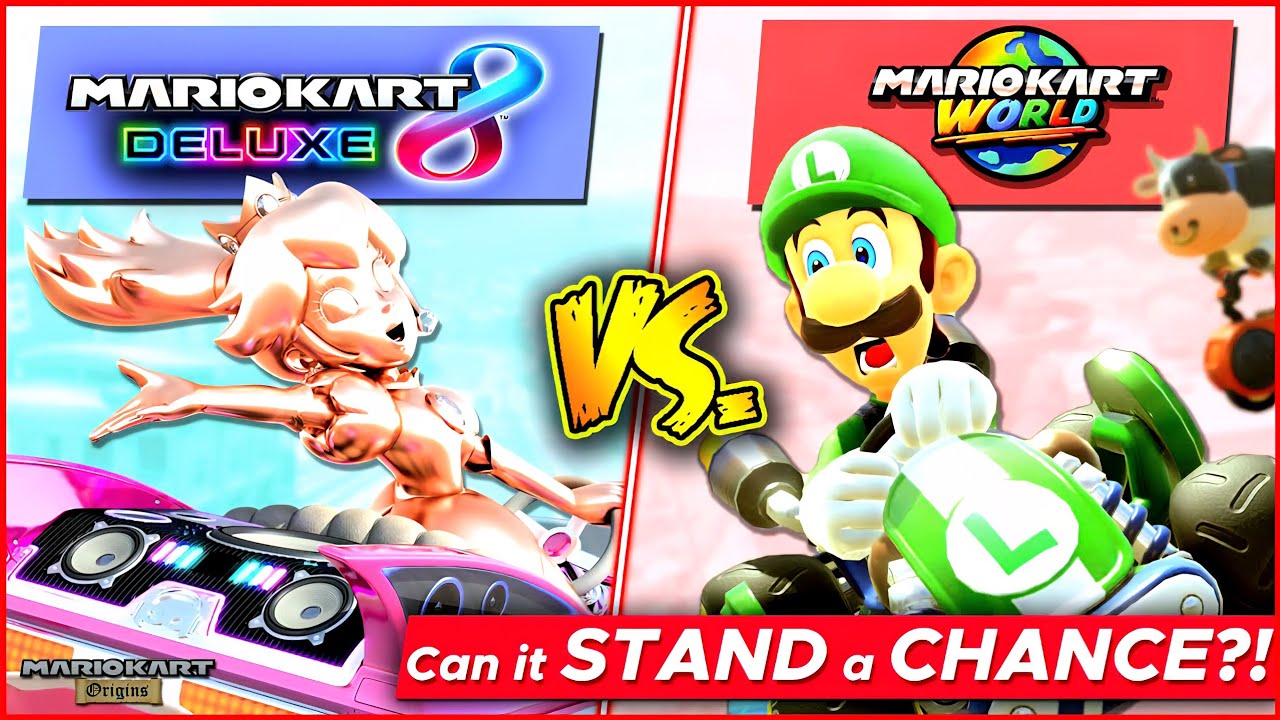 Which is the ULTIMATE Mario Kart? Mario Kart 8 Deluxe Vs. Mario Kart World