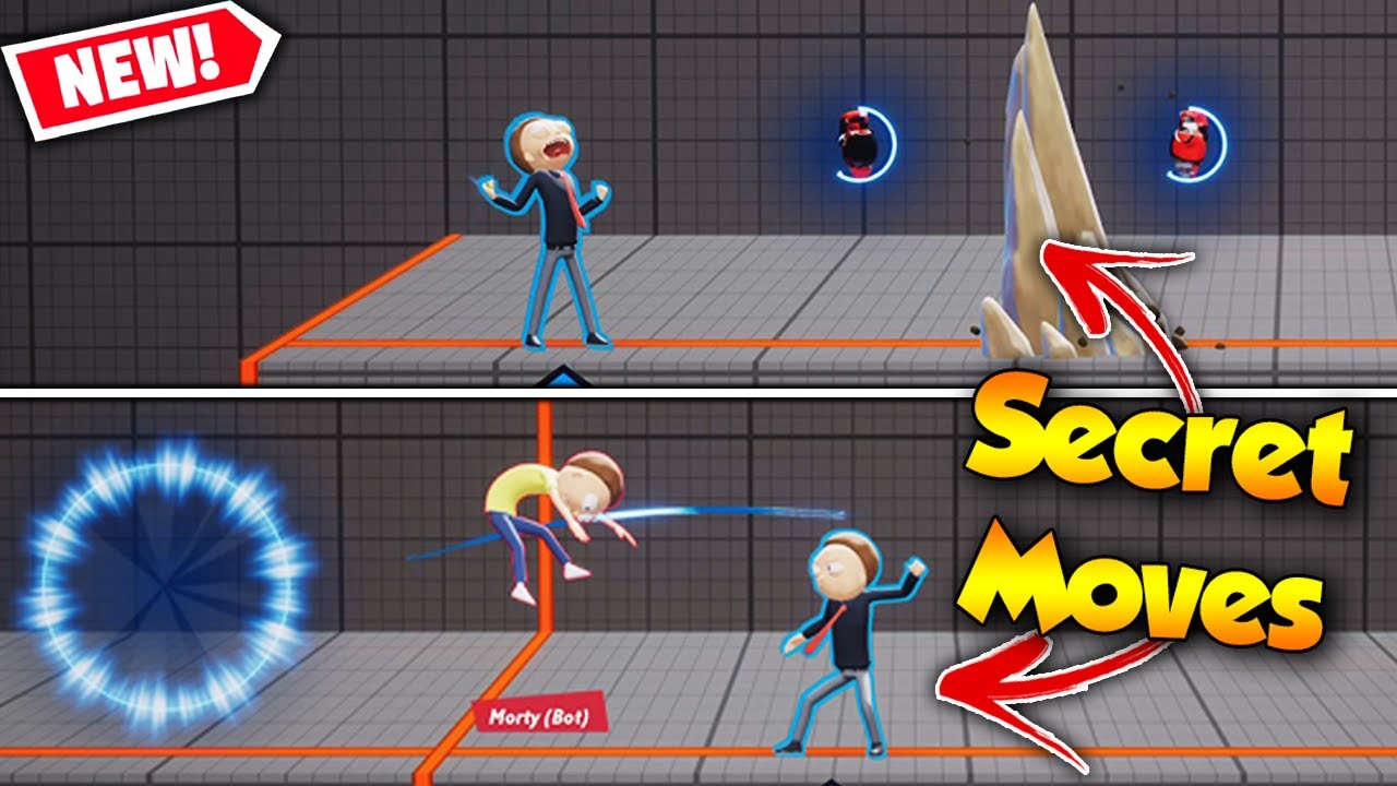 Morty Hidden Moves you may not KNOW about - MultiVersus