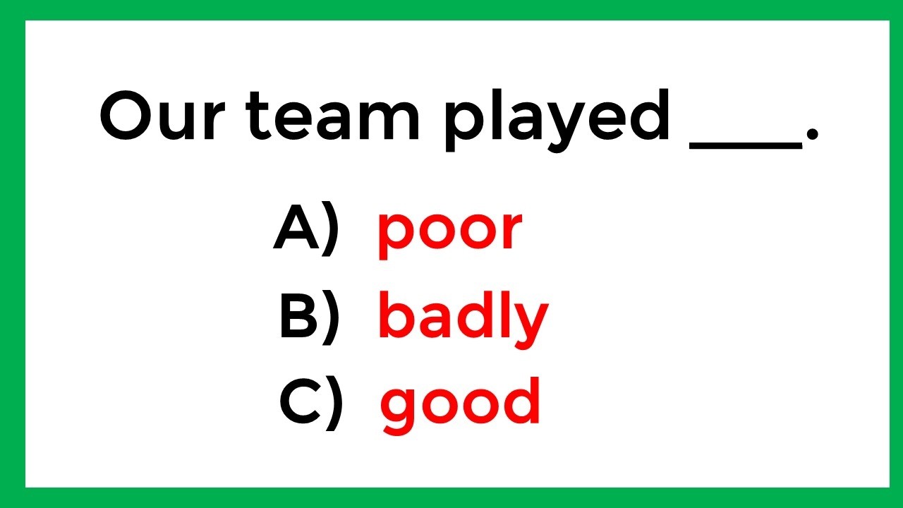 English Grammar Test: 80% Can't Pass This Test