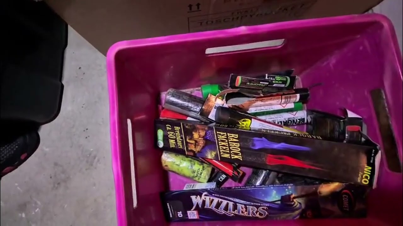 Meine Feuerwerks - Reste von Silvester 2025 / 26 / Habe ich zu viele Böller?? / Knallerfreak1 //