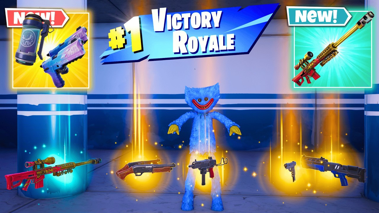 ALL MYTHIC GUNS IN FORTNITE! (NEW! Fortnite Chapter 7 Season 1)