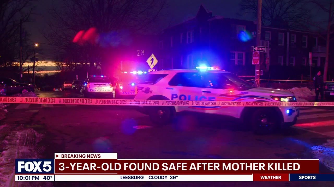 3-year-old found safe after mother killed, sister injured by father in DC shooting