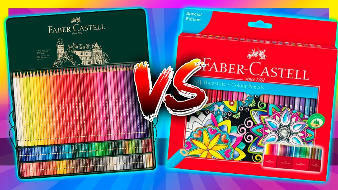 LAPICES DE COLORES FABERCASTELL ESCOLARES VS POLYCHROMOS
