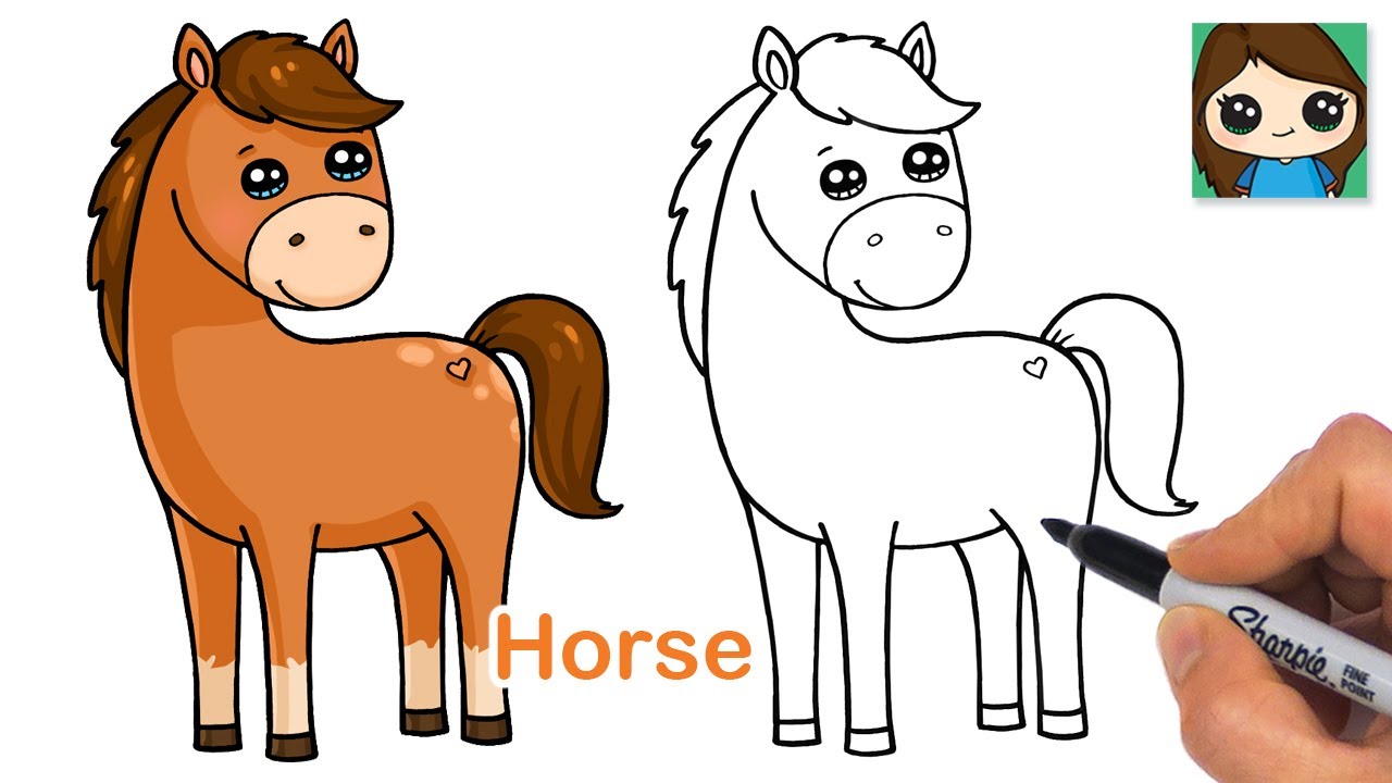 How to Draw a Horse 🐴