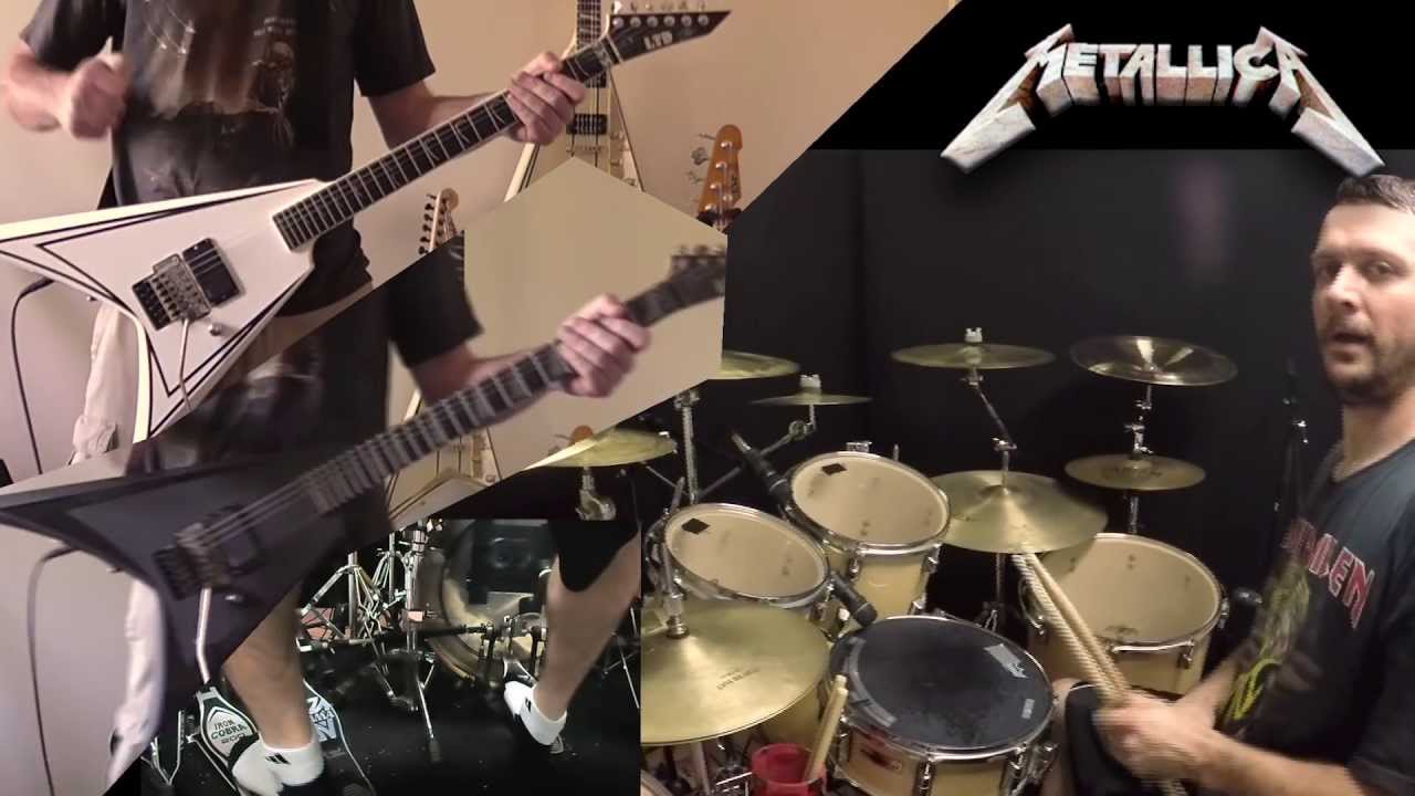 METALLICA - Damage Inc. Guitar & Drum Cover
