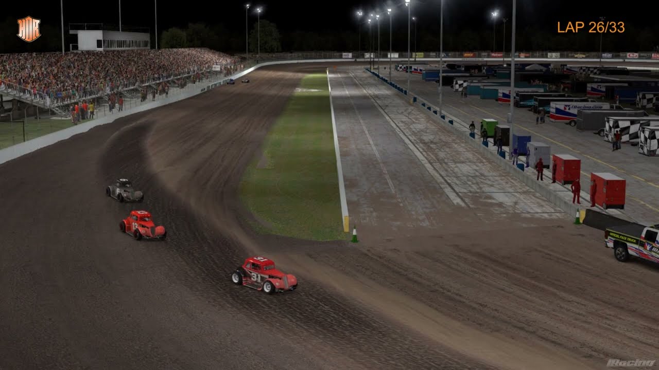 HDR Legends Ameriikan kierue Cup USA Int Speedway Race 2 iRacing