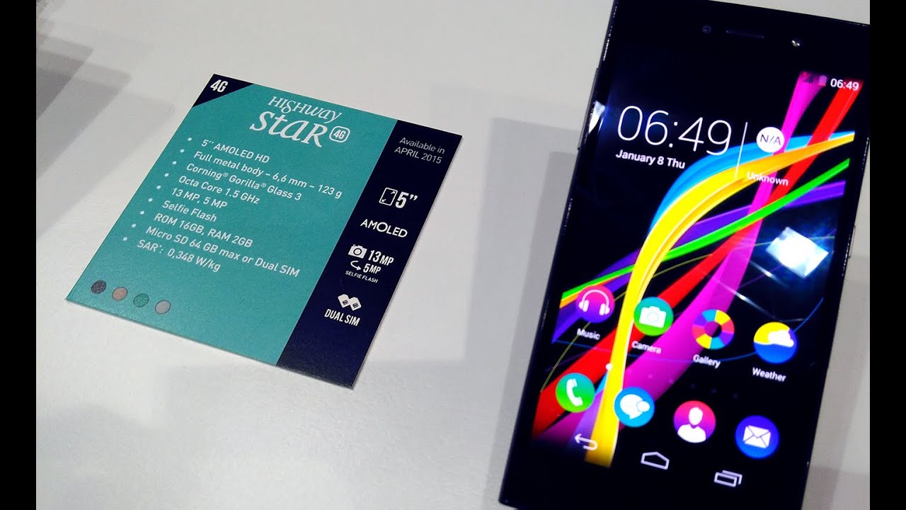 WIKO mobile - HIGHWAY STAR Official Demo #MWC15