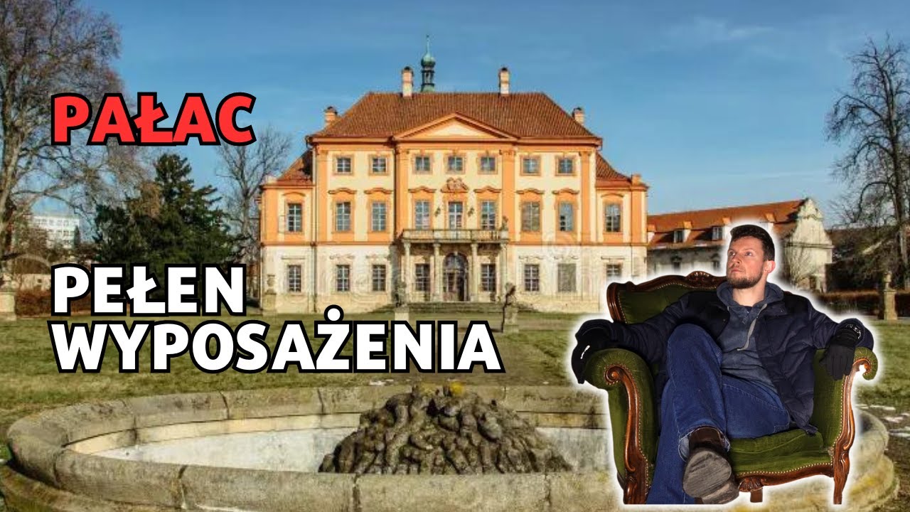 Opuszczony pałac pełen wyposażenia wart miliony - URBEX