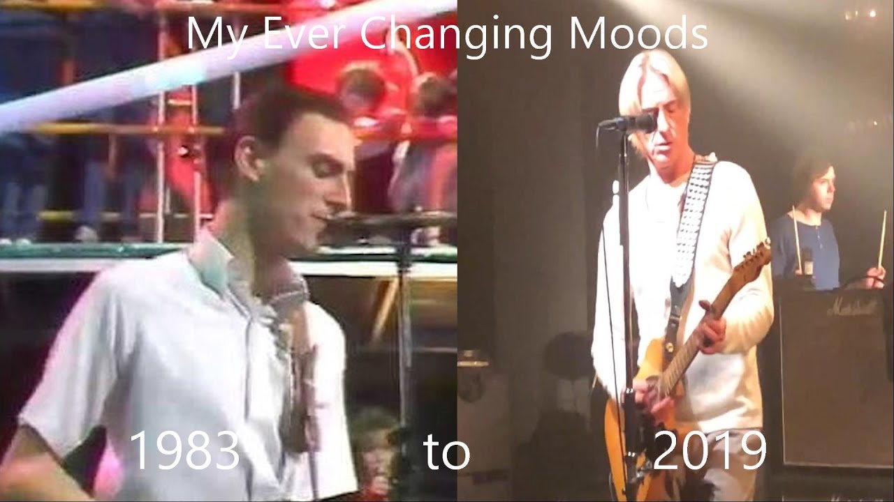 Evolution of My Ever Changing Moods 1983 to 2019