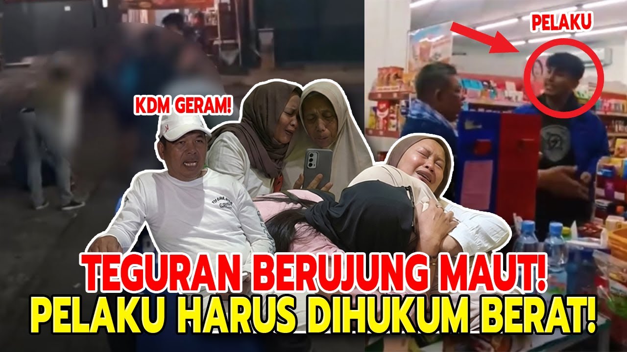 KANG DEDI MULYADI GERAM! Kisah Tragis Pak Ade Dedi, Niat Amankan Lingkungan Malah Berujung Maut!