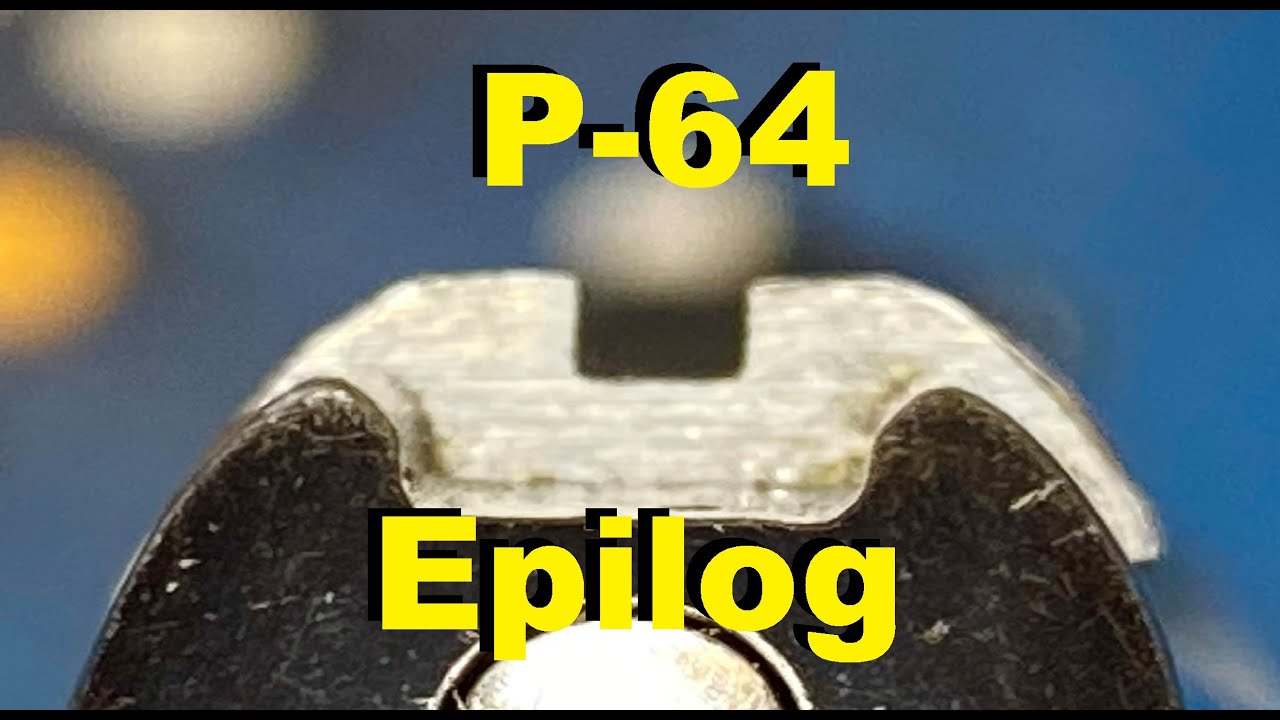 Pistolet P-64: Epilog