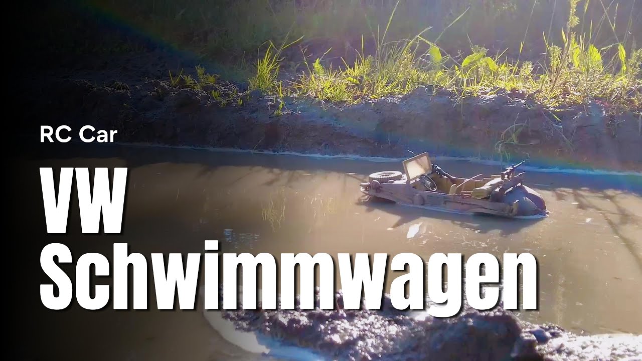 The RC Car That Can Swim - Torro Schwimmwagen 1:16