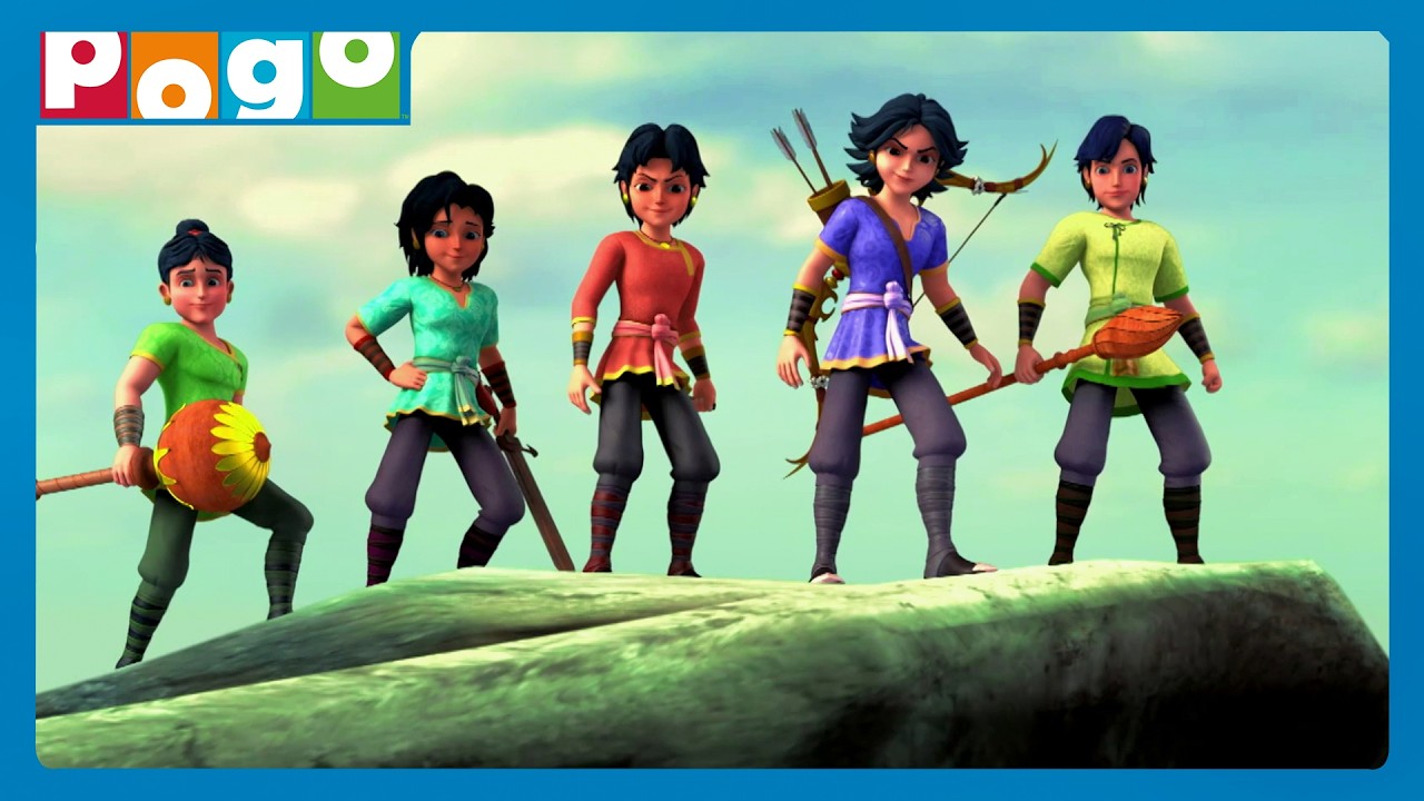 Pandavas 🏹| Bhaiyon Ka Asli Power Pack! 😍| Watch Cartoon | Action Cartoon 😆| @PogoChannel