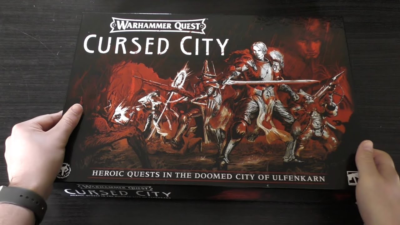 Warhammer Quest - Проклятый город - Распаковка