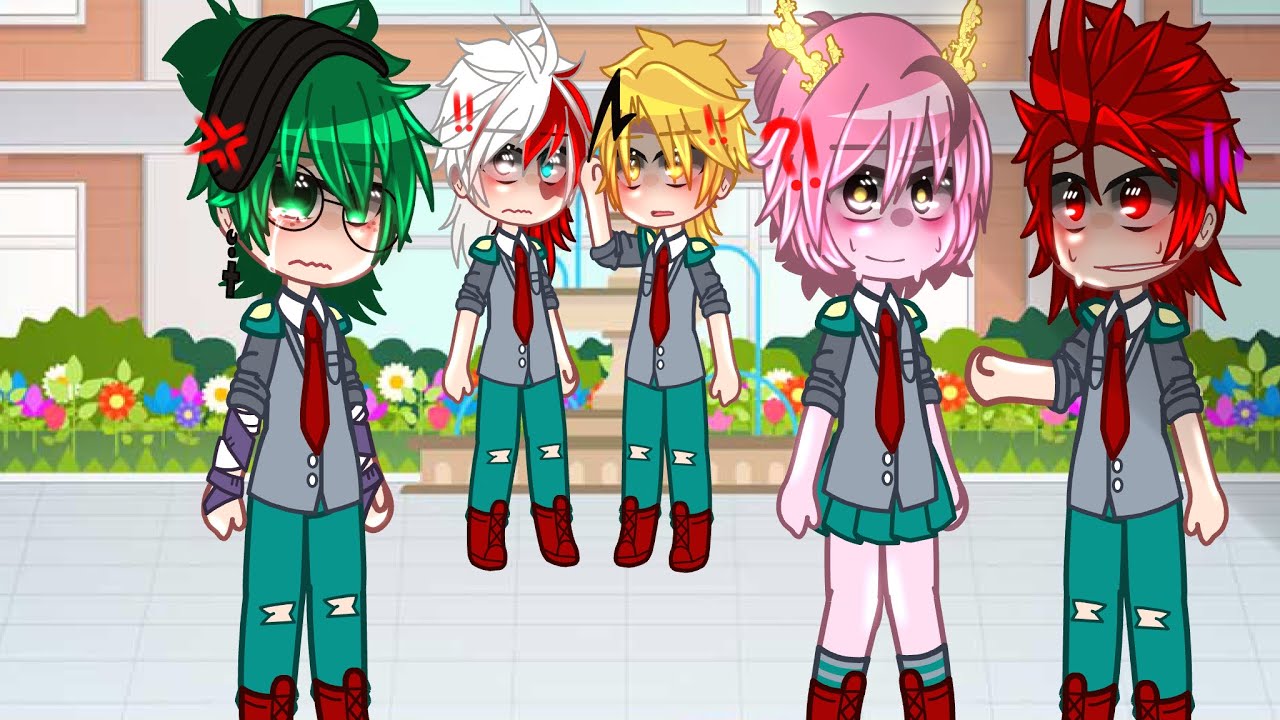 All my friends are toxic.. | meme | Toxic class 1-A AU | Mha | Bnha | shiro |