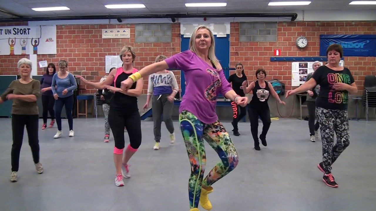 Zumba Gold - cha-cha-cha - Sangria Wine - Pharrell Williams feat. Camila Cabello - Zumba à Liège