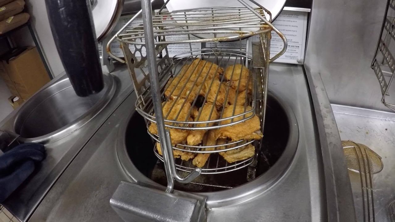 BTS: Frying chicken with KFC