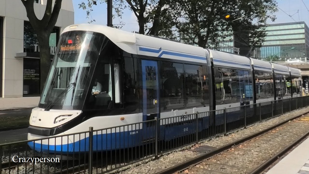 Nieuwe GVB 15G Tram Parnassusweg naar Amstelveen Stadshart