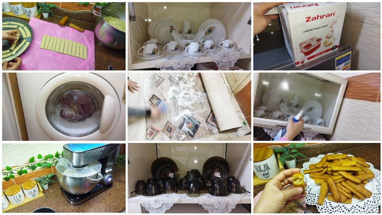 مكملين اللي بدأناه 💪🏻ماهو شغل البيت مابيخلصش 🧼لاستقبال شهر رمضان المبارك علي رواقه 