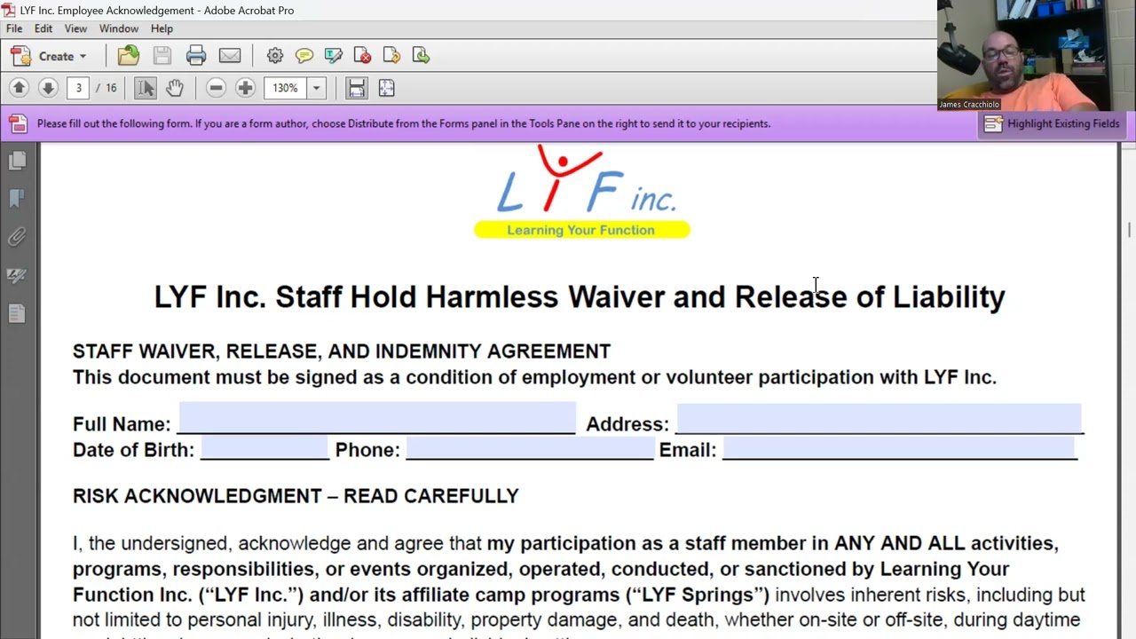 Employee Application and Documentation Update