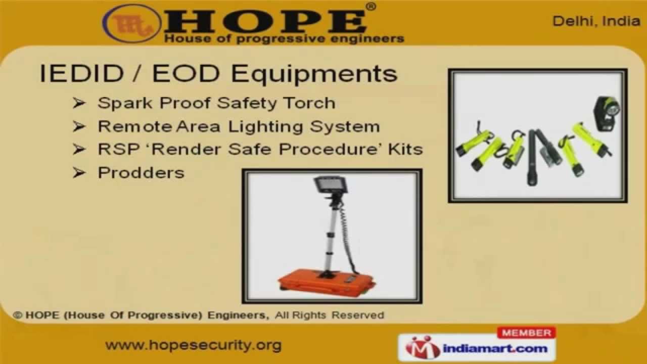 Search & Detection Equipment  By HOPE Security Equipments (P) Ltd, New Delhi