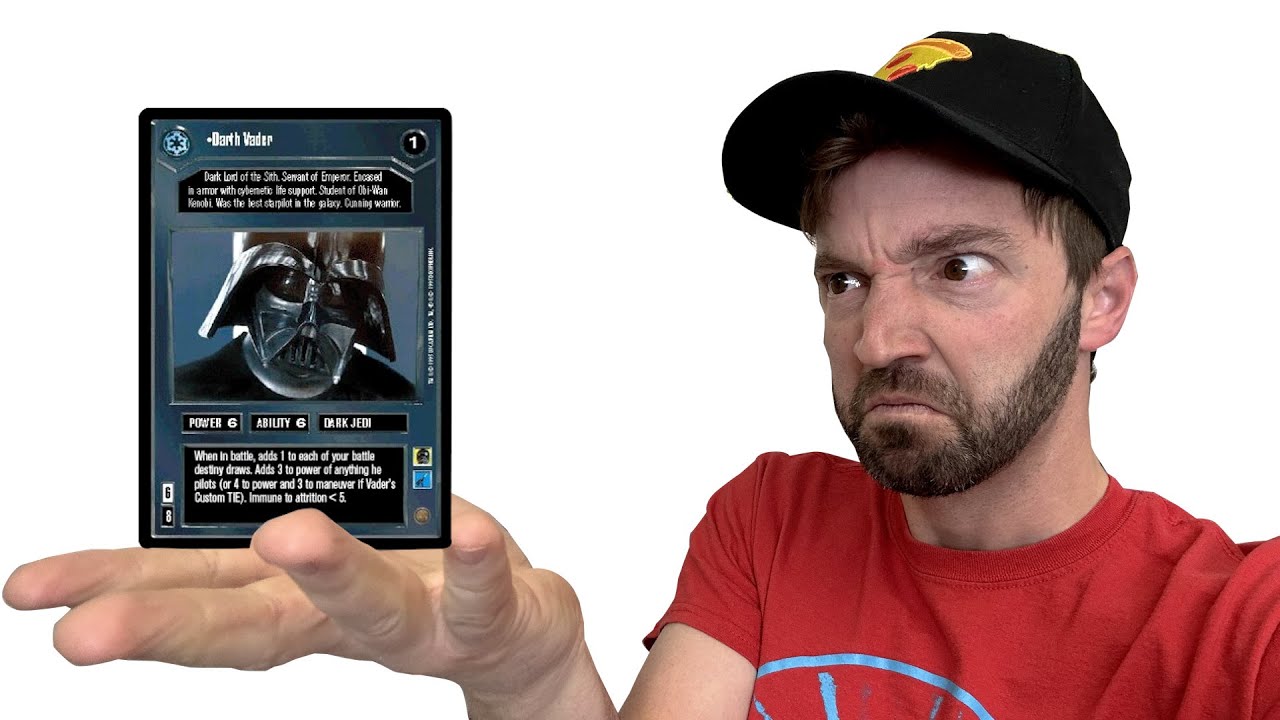 Finding This Freaking Darth Vader Card / Star Wars CCG