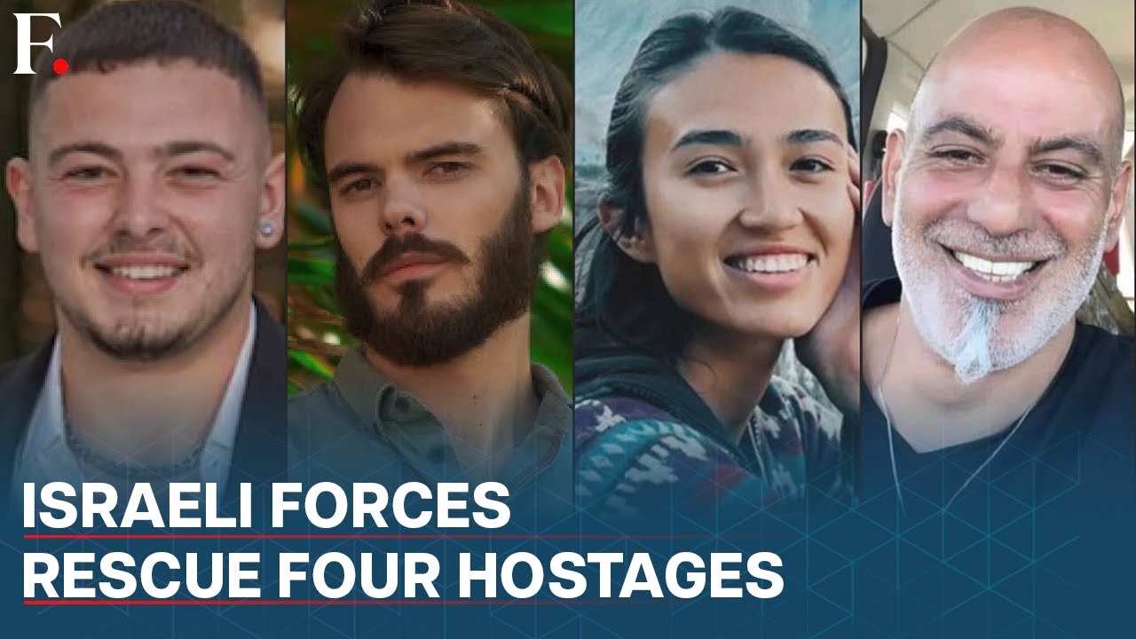 Israeli Military Raids Central Gaza Camp, Rescues Four Hostages Alive