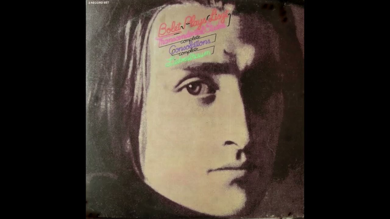 Jorge Bolet. Liszt Transcendental Etudes.  Recorded in Spain.  (1974)