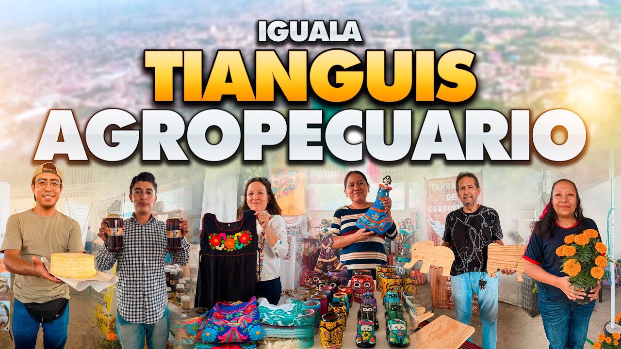 &iexcl;Queso, mezcal y mil sabores! Llegamos al TIANGUIS m&aacute;s famoso de IGUALA. 🇲🇽
