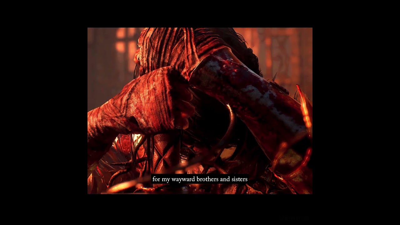 Pieta She of Blessed Renewal Boss Cutscene | LORDS OF THE FALLEN (2023) | #shorts
