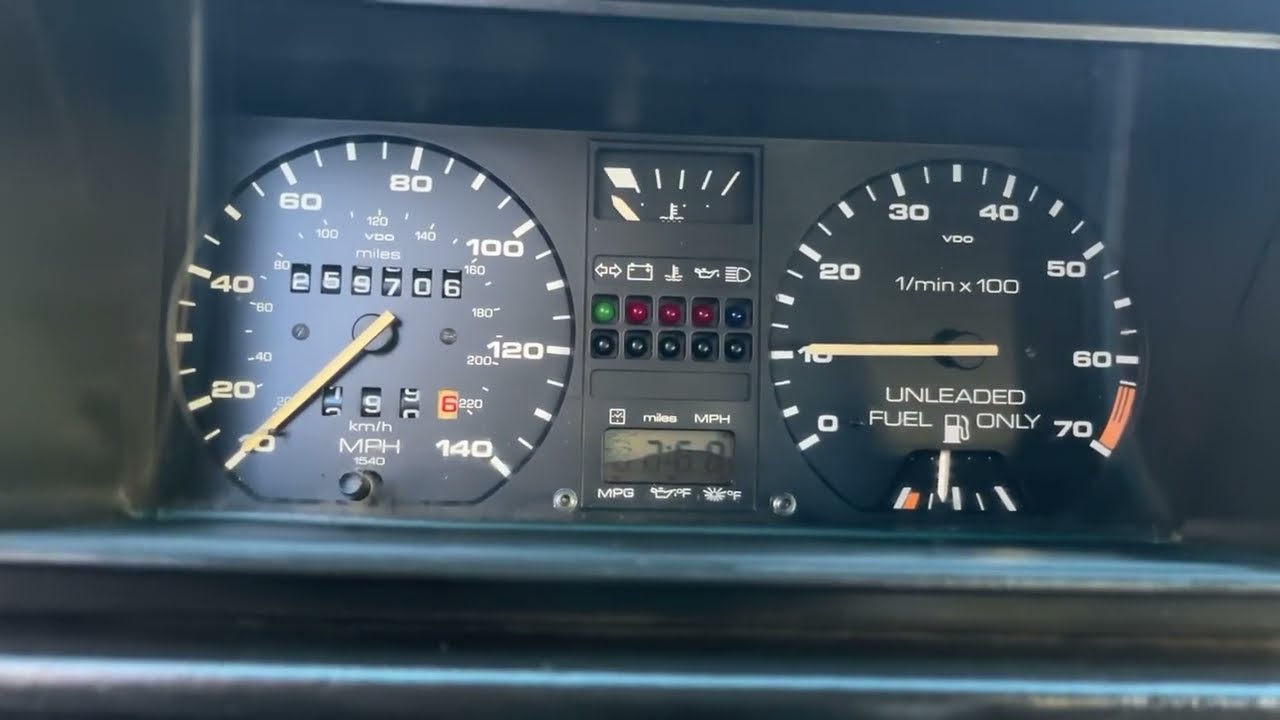 1990 Jetta GLI 16V for sale - cold start