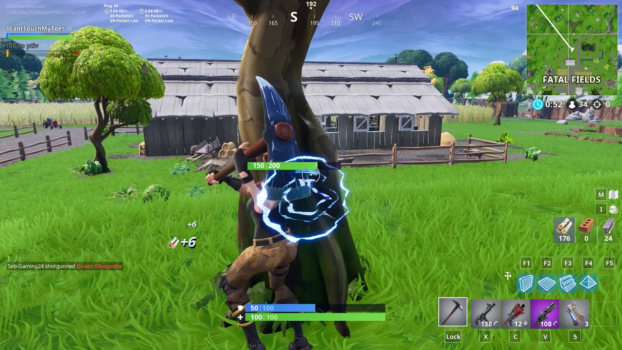 Fortnite EPIC TO LOW gaming pc  gtx 1060 i3 7100