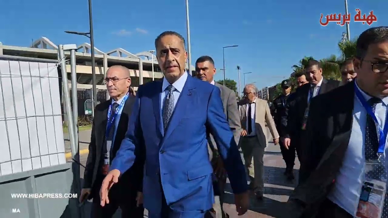 الحموشي يتفقد مركب محمد الخامس في مبارة النهائي بين الوداد والأهلي