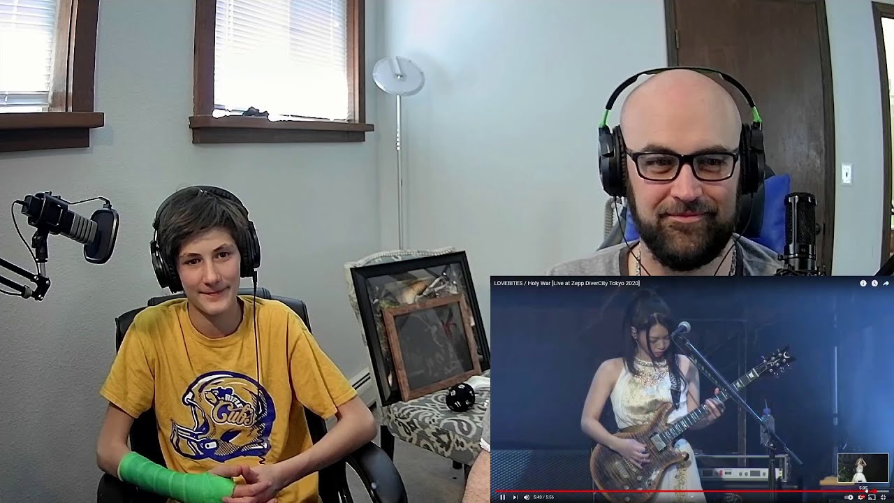 Lovebites Holy War First Time Reaction!! [Live]